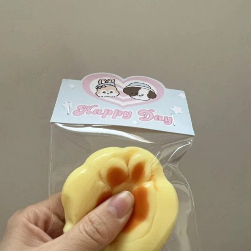 Handmade Silicone Caramel Cat Paw Stress Relief Squishy Toy Very Sticky 2b990587 a72c 4a8e 9027 730021a9d57a